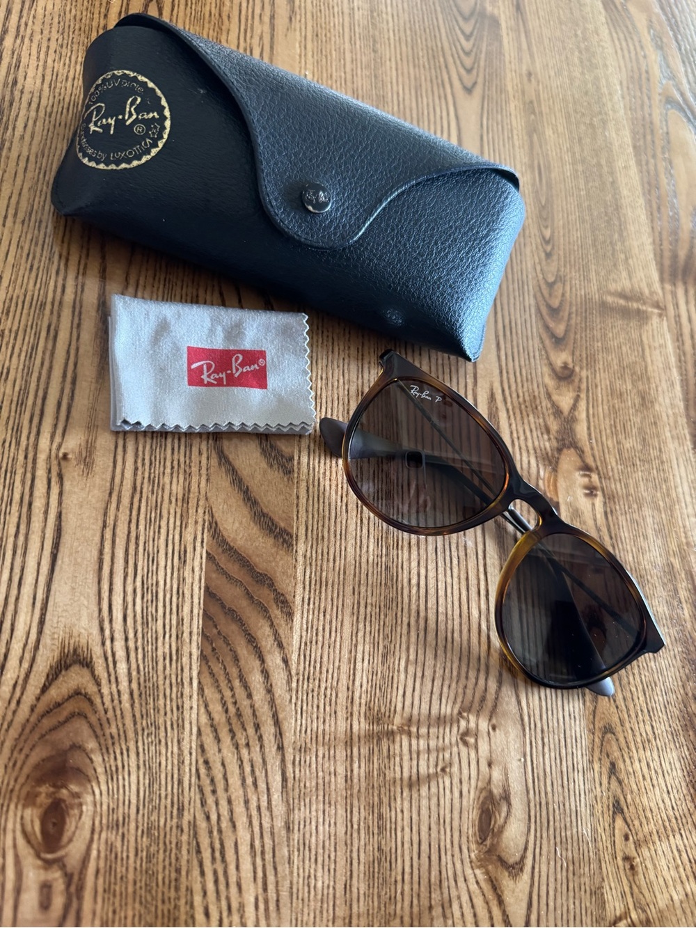 Ray-Ban Women’s Tortoise Shell Sunglasses - Brown Lenses